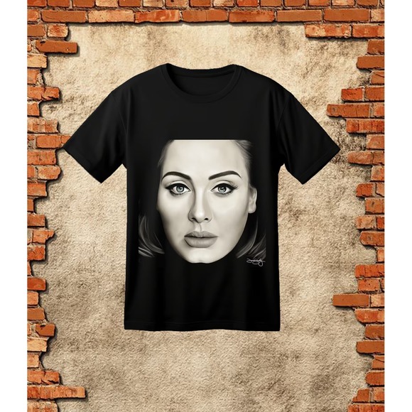 Retro Adele T-Shirt, Music Icon, T-shirt, Adele Weekends With Adele - Picture 1 of 3